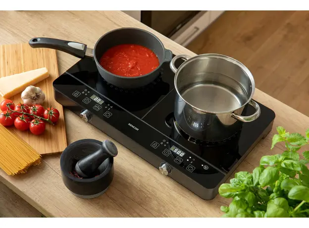 Плита настольная индукционная Sencor SCP4001BK двухконфорочная - изображение 9