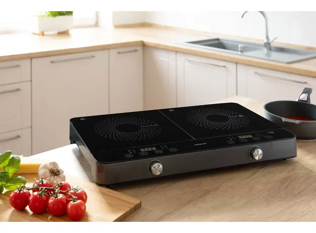 Плита настольная индукционная Sencor SCP4001BK двухконфорочная - изображение 10
