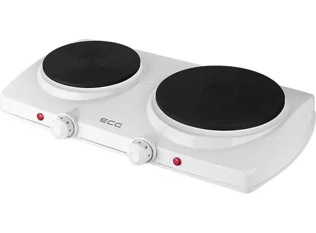 Настольная плита электрическая ECG EV 2512 White 