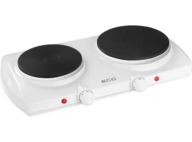 Настольная плита электрическая ECG EV 2512 White - изображение 2