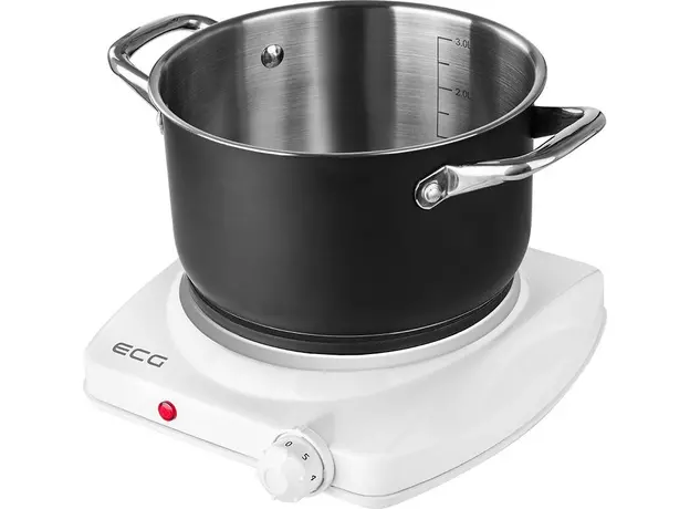 Настольная плита электрическая ECG EV 1512 White - изображение 4