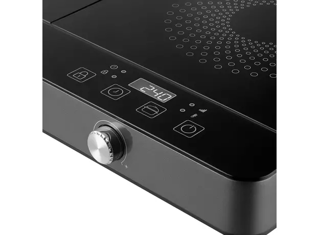 Настольная плита электрическая Sencor SCP 4201GY двухконфорочная - изображение 4