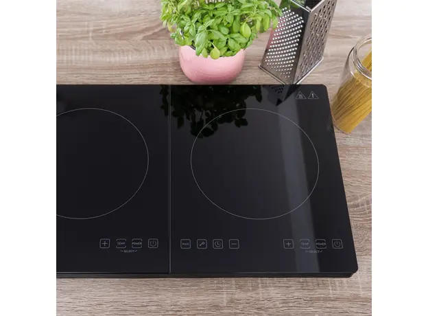 Настольная плита электрическая First Austria FA-5095-4 Black двухконфорочная - изображение 7