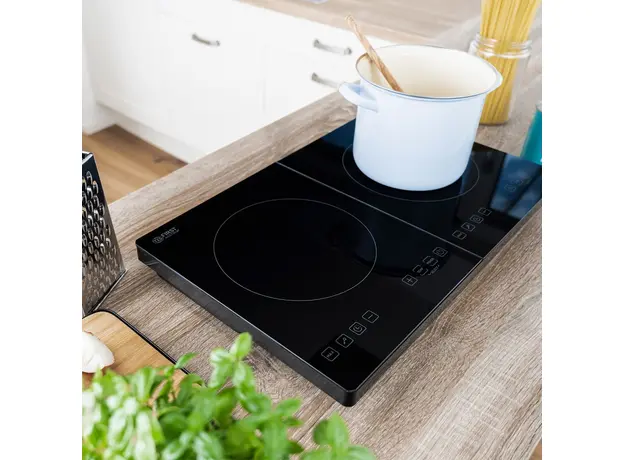 Настольная плита электрическая First Austria FA-5095-4 Black двухконфорочная - изображение 8