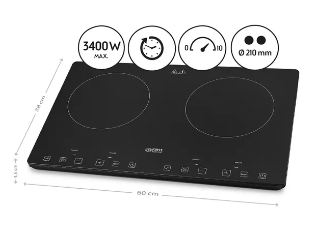 Настольная плита электрическая First Austria FA-5095-3 - изображение 7