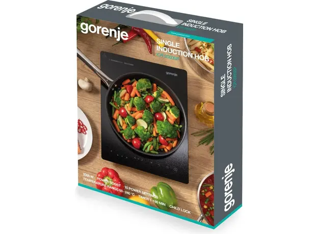 Настольная плита электрическая GORENJE ICR2000SP - изображение 12