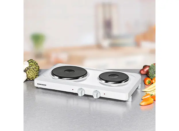 Настольная плита электрическая Rommelsbacher THS 2015 двухконфорочная - изображение 2