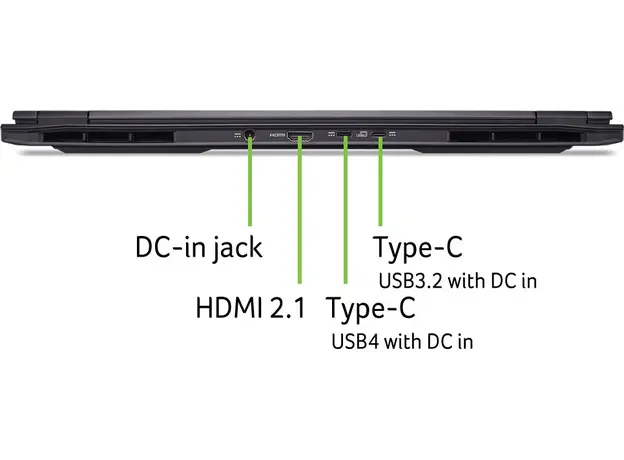 Игровой ноутбук Acer Nitro 16S AN16S-61 (NH.QZWEU.002) Obsidian Black - изображение 12