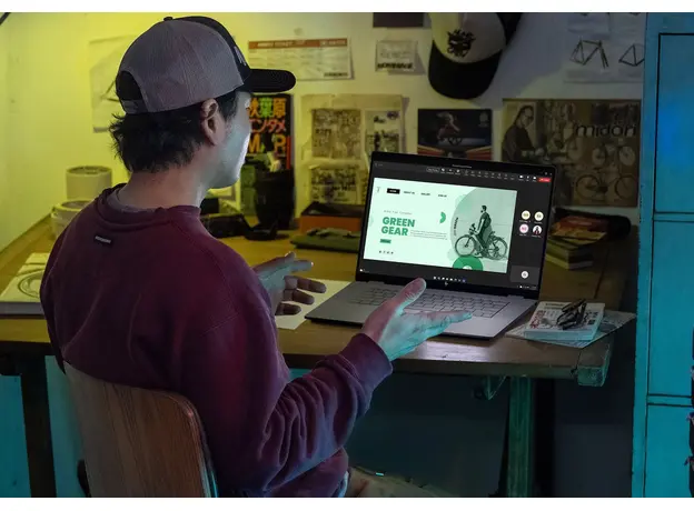 Ноутбук HP OmniBook X Flip x360 16-ar0000 [16-ar0000ua] (C3VE8EA) Meteor Silver - изображение 16