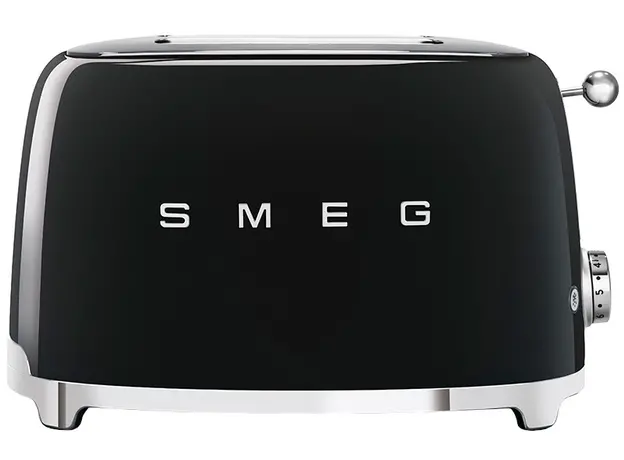 Тостер Smeg 50' Style Black TSF01BLEU (8017709187002) 