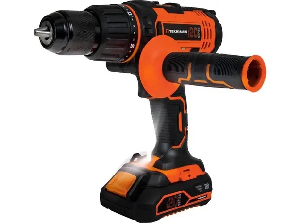 Акумуляторний дриль-шуруповерт Tekhmann TCD-60/i20 kit - зображення 4