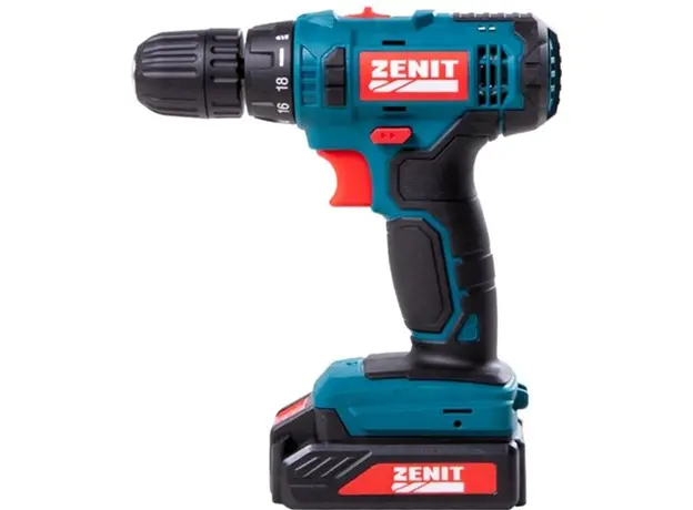 Аккумуляторный шуруповерт Зенит ЗША-12 М Li (841747) 
