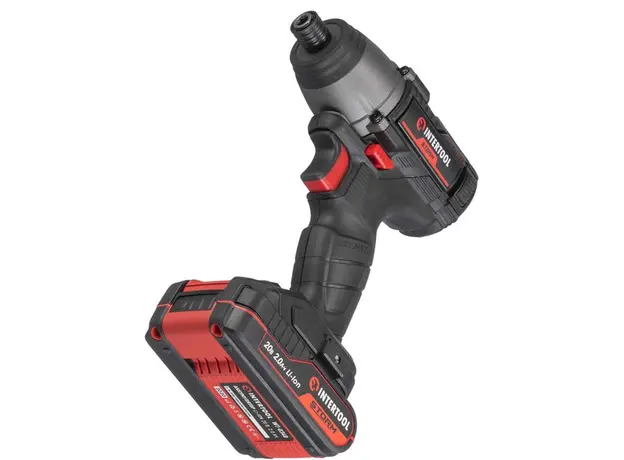 Шуруповерт ударный аккумуляторный Intertool с бесщеточным двигателем 20 В (WT-0362) - изображение 8