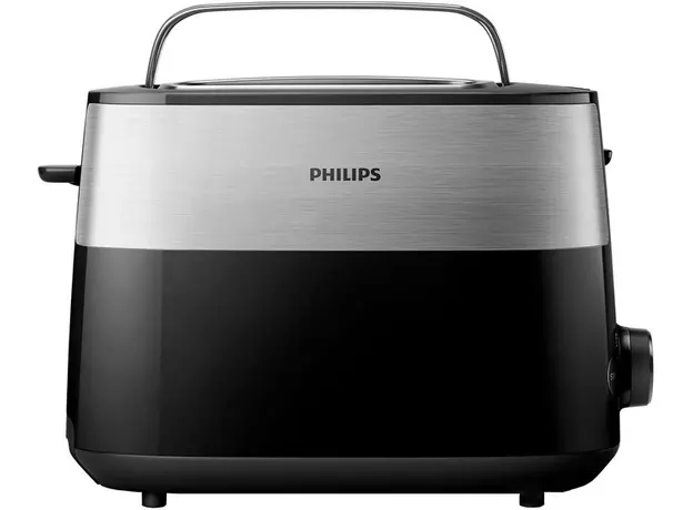 Тостер PHILIPS Daily Collection HD2516/90 Black на 2 ломтика - изображение 2