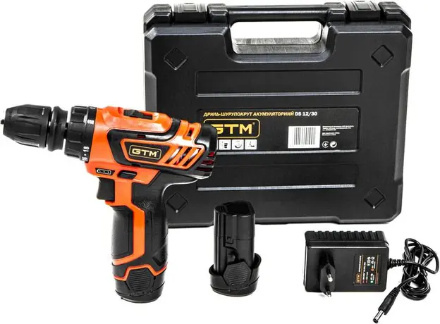 Дрель-шуруповерт GTM DS12/30 - изображение 4