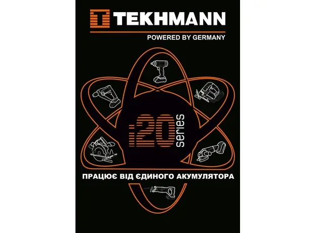 Акумуляторний дриль-шуруповерт Tekhmann TCD-60/i20 kit - зображення 7
