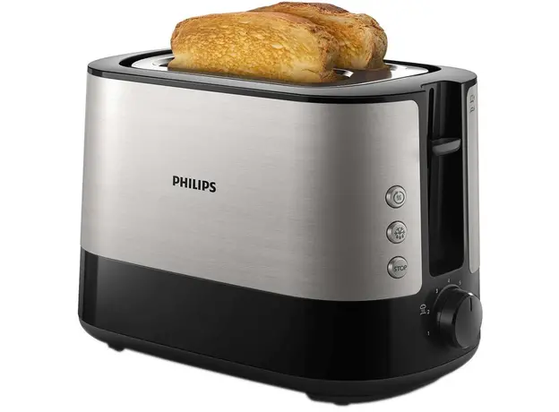 Тостер PHILIPS Viva Collection HD2637/90 Черный 