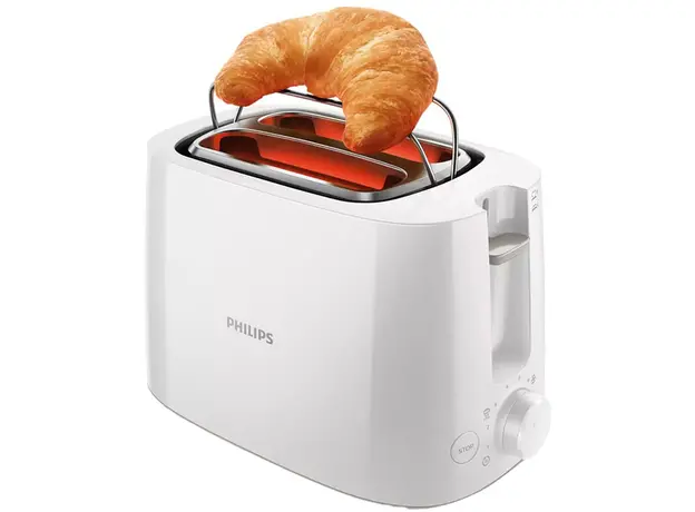 Тостер PHILIPS Daily Collection HD2582/00 White - изображение 3