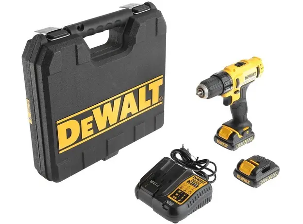 Дрель-шуруповерт аккумуляторный DeWalt DCD710D2 12 В, 2 аккумулятора по 2.0 Ah - изображение 10