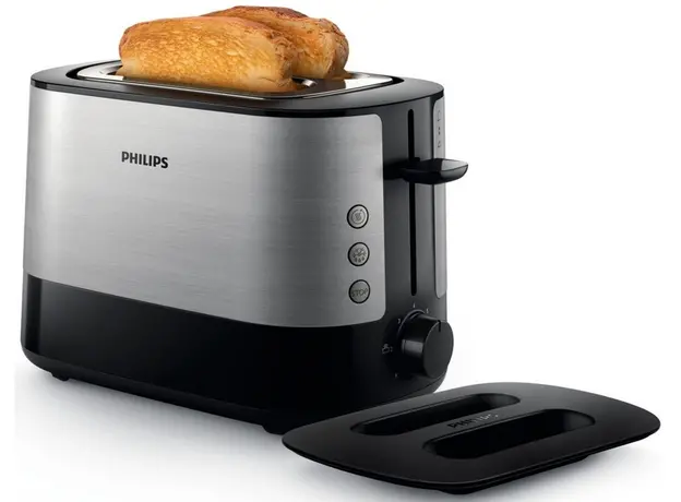 Тостер PHILIPS Viva Collection HD2637/90 Черный - изображение 5