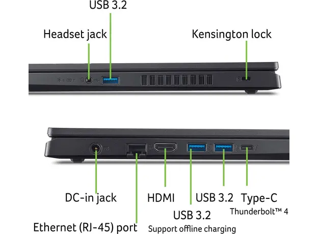 Игровой ноутбук Acer Nitro V 15 ANV15-52 [ANV15-52-50K5] (NH.QZ8EU.008) Black - изображение 7