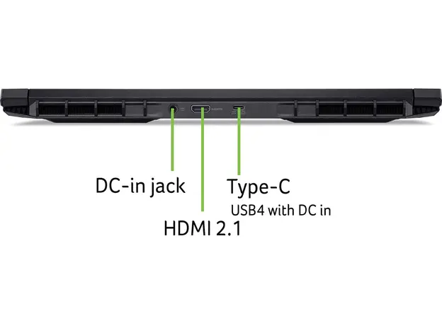 Игровой ноутбук Acer Nitro V 16 ANV16-42 [ANV16-42-R43A] (NH.U1FEU.003) Shale Black - изображение 12