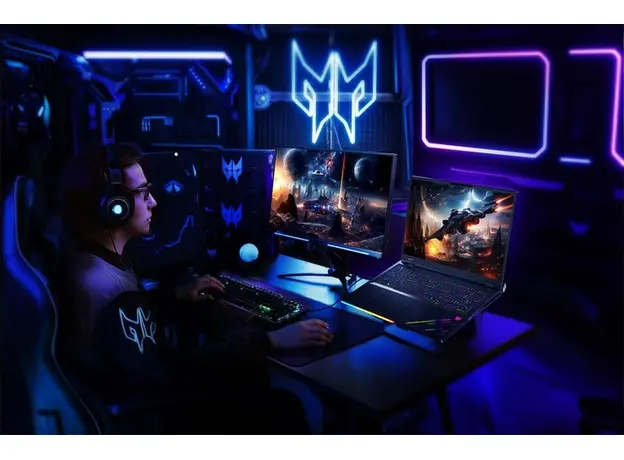 Игровой ноутбук Acer Predator Helios 18 AI PH18-73 [PH18-73-978N] (NH.QVYEU.007) Abyssal Black - изображение 20