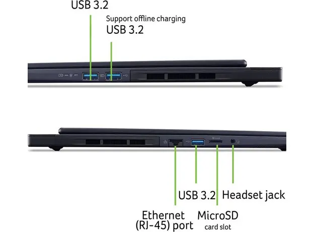 Ноутбук Acer PRedator Helios Neo 16S AI PHN16S-71 [PHN16S-71-93B9] (NH.QZFEU.002) Abyssal Black - изображение 11