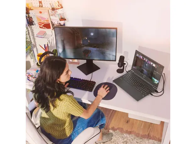 Ноутбук HP Victus 15-fb3000 [15-fb3016ua] (BW7Q1EA) Mica Silver - изображение 9