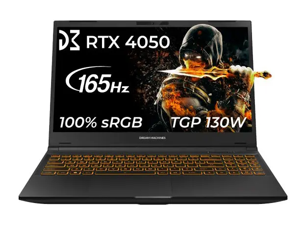 Игровой ноутбук Dream Machines RG4050-15 GM5PD5E (RG4050-15UA66) Black 