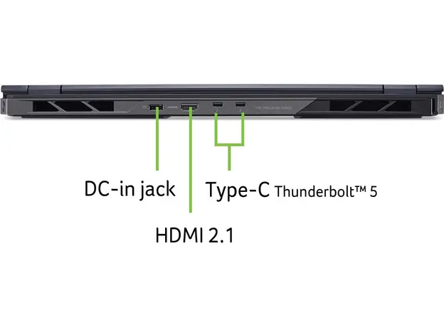 Игровой ноутбук Acer PRedator Helios 18 AI PH18-73 [PH18-73-90GS] (NH.QVZEU.004) Abyssal Black - изображение 4