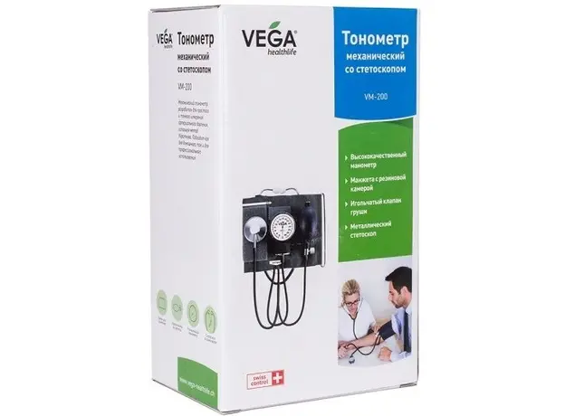 Тонометр механический VEGA VМ-200 - изображение 2