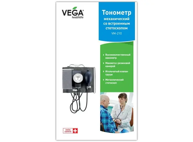 Тонометр механический VEGA VМ-210 - изображение 2