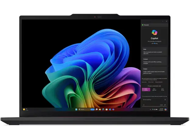 Ноутбук Lenovo ThinkPad T14s Gen 6 Snapdragon (21N1000SRA) Black - изображение 3