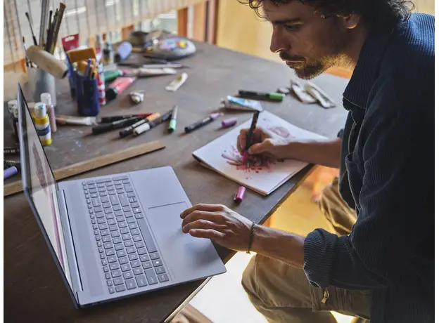 HP OmniBook 5 LaptopAI 16-af1000 [16-af1011ua] (BV5W5EA) Sky Blue - изображение 10