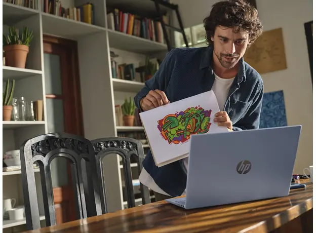 HP OmniBook 5 LaptopAI 16-af1000 [16-af1011ua] (BV5W5EA) Sky Blue - изображение 12