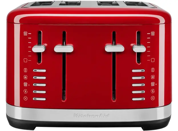Тостер KitchenAid 5KMT4109EER, Страна регистрации бренда: США, Страна производитель: Китай, Доминирующий цвет: Красный 