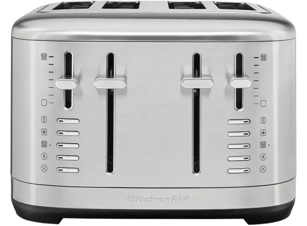Тостер KitchenAid 5KMT4109ESX, Страна регистрации бренда: США, Страна производитель: Китай, Доминирующий цвет: Нержавеющая сталь 