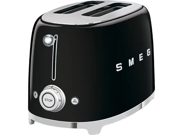Тостер SMEG TSF01BLEU, Страна регистрации бренда: Италия, Страна производитель: Китай, Доминирующий цвет: Черный - изображение 3