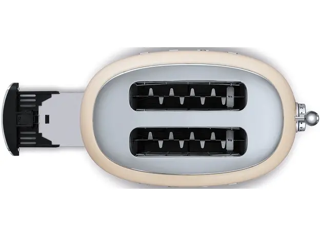 Тостер SMEG TSF01CREU, Страна регистрации бренда: Италия, Страна производитель: Китай, Доминирующий цвет: Кремовый - изображение 5