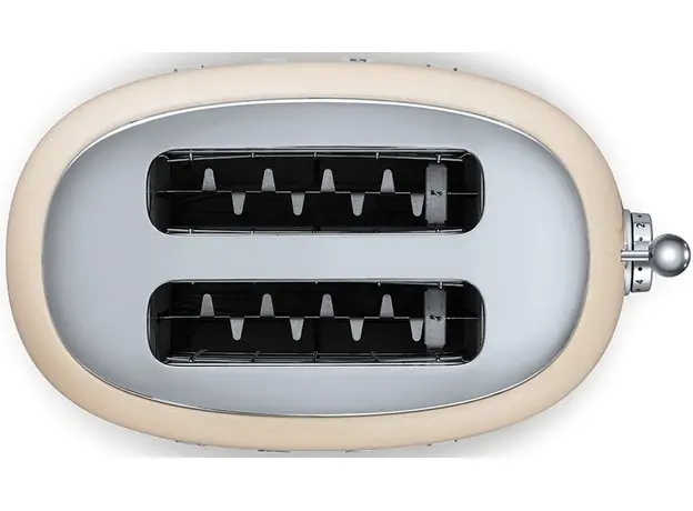 Тостер SMEG TSF01CREU, Страна регистрации бренда: Италия, Страна производитель: Китай, Доминирующий цвет: Кремовый - изображение 6