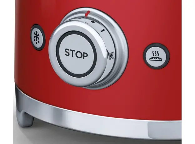 Тостер SMEG TSF01RDEU, Страна производитель: Китай, Доминирующий цвет: Красный - изображение 5