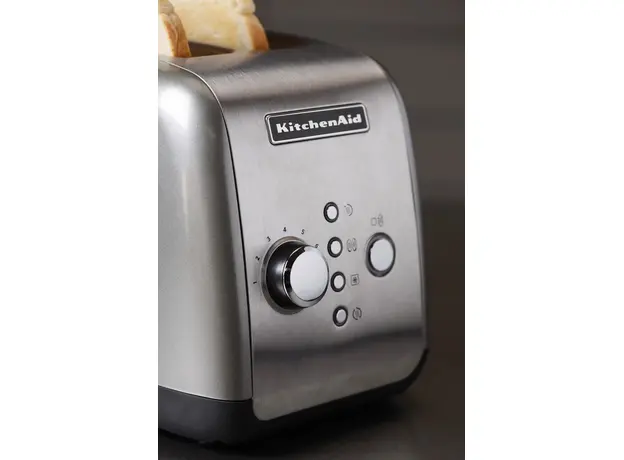 Тостер KitchenAid 5KMT221ESX, Страна регистрации бренда: США, Страна производитель: Китай, Доминирующий цвет: Нержавеющая сталь - изображение 7