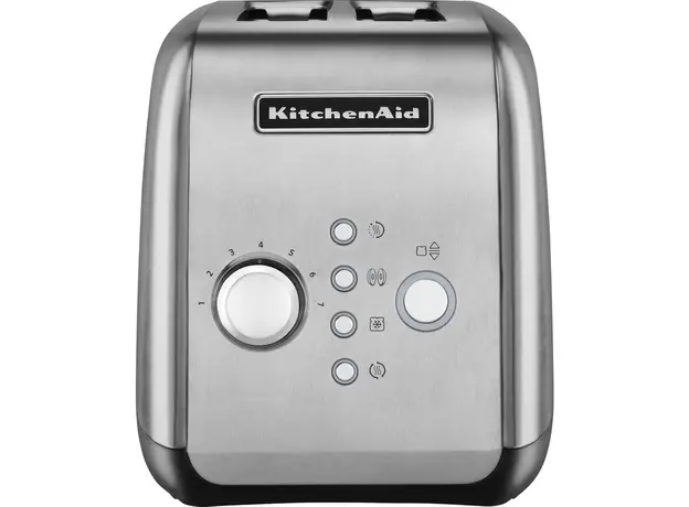 Тостер KitchenAid 5KMT221ESX, Страна регистрации бренда: США, Страна производитель: Китай, Доминирующий цвет: Нержавеющая сталь - изображение 2