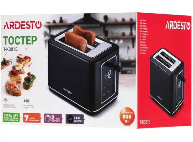 Тостер ARDESTO T-K301E - изображение 6