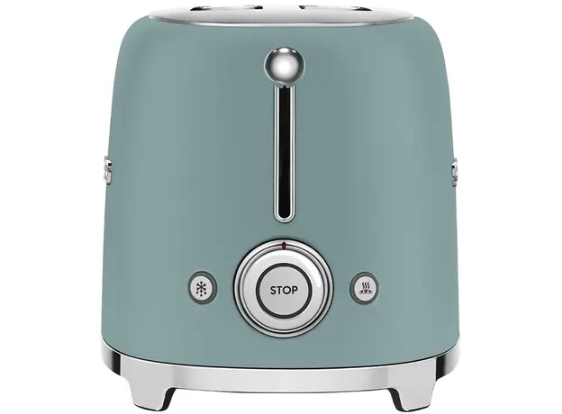 Тостер Smeg TSF01EGMEU, Страна регистрации бренда: Италия, Страна производитель: Китай, Доминирующий цвет: Зеленый - изображение 2
