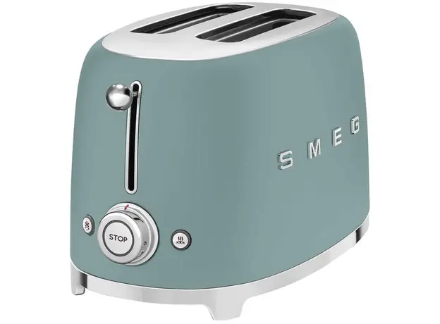 Тостер Smeg TSF01EGMEU, Страна регистрации бренда: Италия, Страна производитель: Китай, Доминирующий цвет: Зеленый - изображение 3