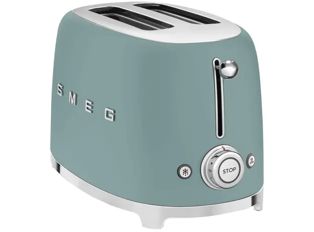 Тостер Smeg TSF01EGMEU, Страна регистрации бренда: Италия, Страна производитель: Китай, Доминирующий цвет: Зеленый - изображение 4