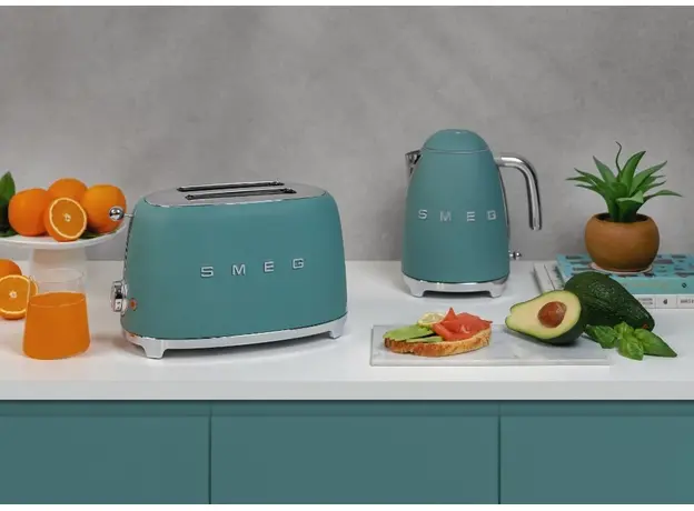Тостер Smeg TSF01EGMEU, Страна регистрации бренда: Италия, Страна производитель: Китай, Доминирующий цвет: Зеленый - изображение 9