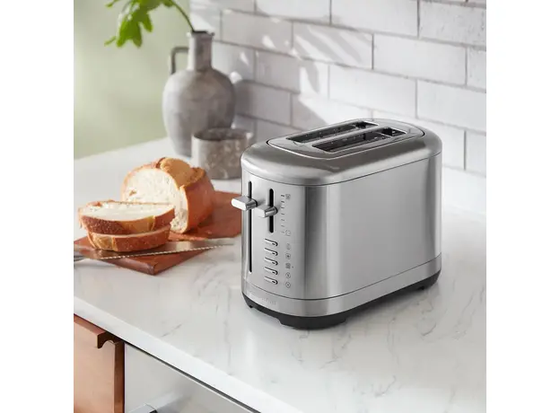 Тостер KitchenAid 5KMT2109ESX, Страна регистрации бренда: США, Страна производитель: Китай, Доминирующий цвет: Нержавеющая сталь - изображение 5